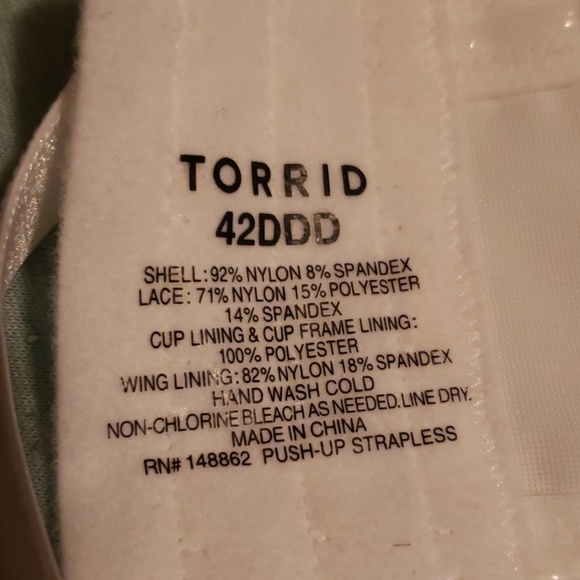 White strappy bra - Picture 4 of 4